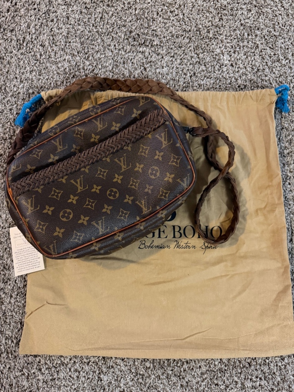 Vintage boho bag